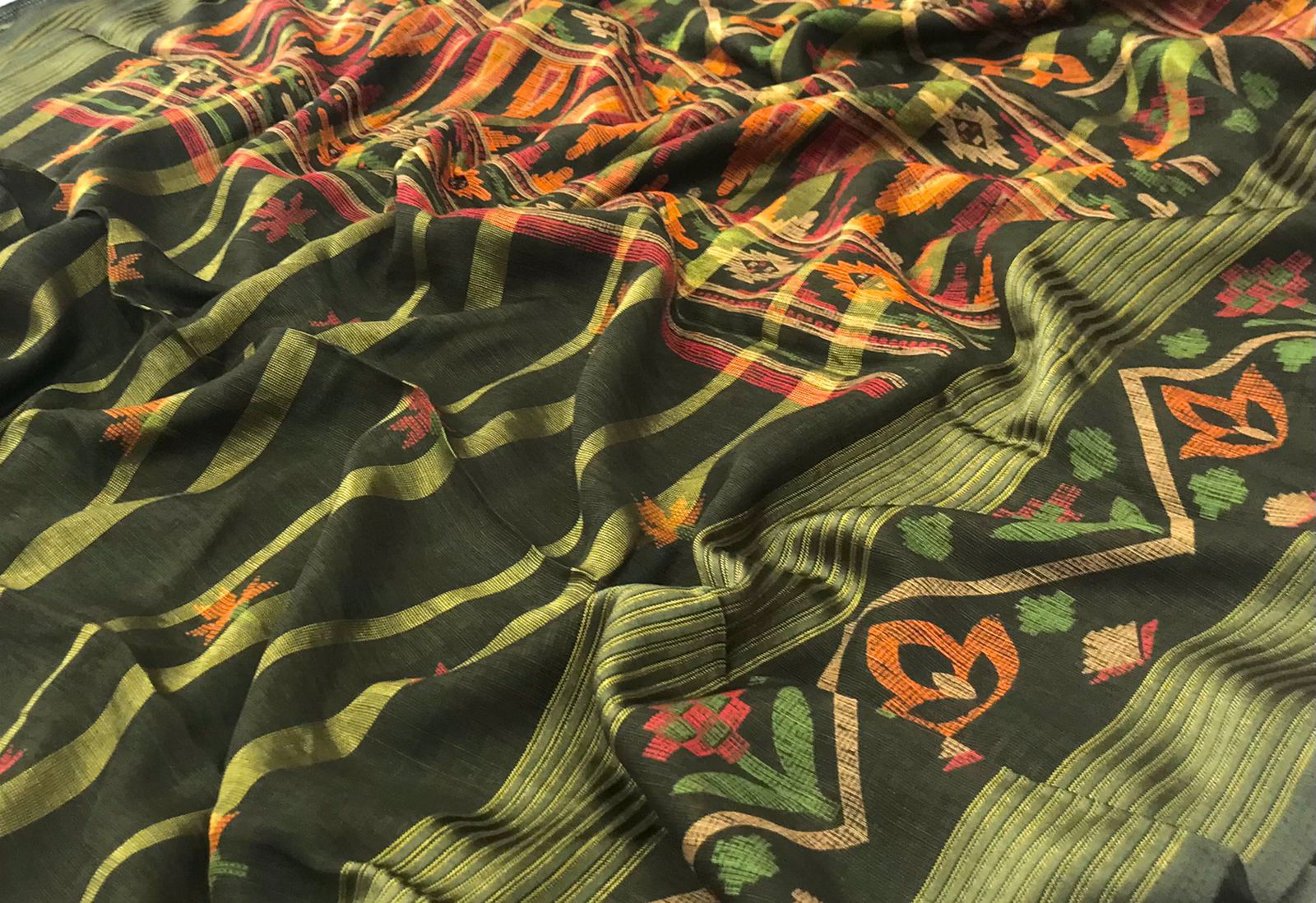 Rajyog New Trisha Linen Latest Fancy Ethnic Wear Printed Saree Collection